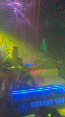 Nightclub scene in Bar Jirgi Summa, Nigeria