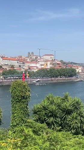 Porto's riverside skyline on a sunny June afternoon