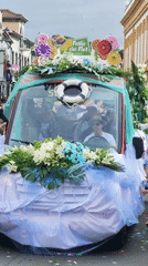 Festa da Flor flower festival celebrates in Ribeira Grande