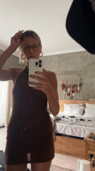 Woman documented in casual moments around North Kuta residence
