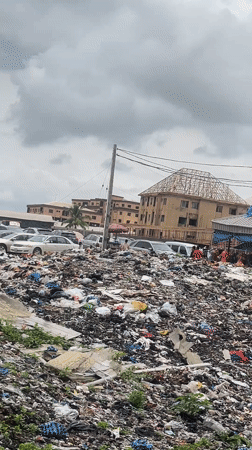 Vast waste dump documented in Fegge, Nigeria