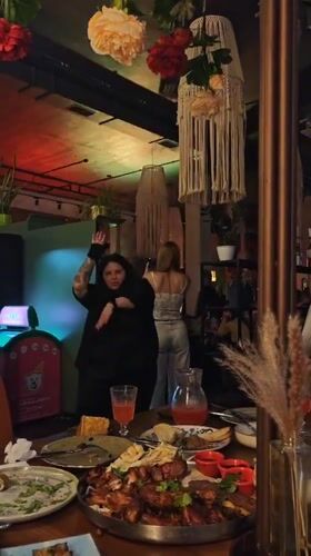 Evening celebration with dining and dancing at Vinnytsia restaurant