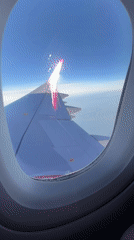 Wizz Air passengers document flight views near Pyrzowice Airport