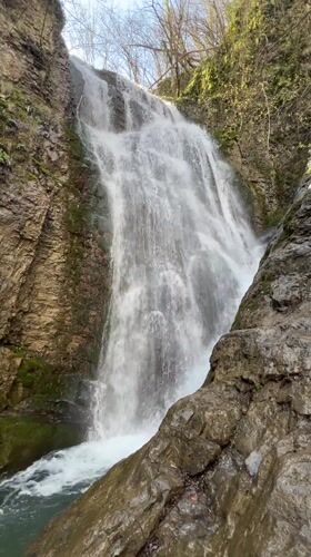 Waterfall documented at Heart of Waterfall site in Teteven
