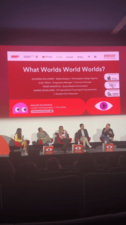 Panel discussion held in Cologne featuring multiple speakers