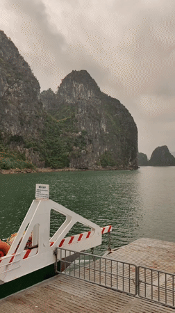 Boat journey recorded in Vietnamese waters near Tuan Chau