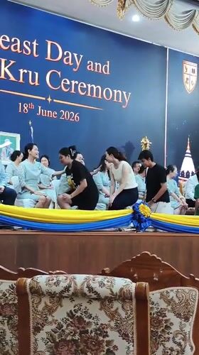 Feast Day and Wai Kru Ceremony at Bangkok school, June 2026