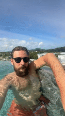 Poolside downtime in Rawai on a sunny morning
