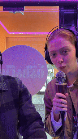 Couple and meal captured in Tbilisi morning moments