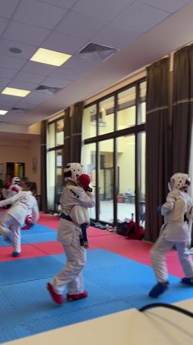 Karate practice and Easter decorations observed in Dryanovo