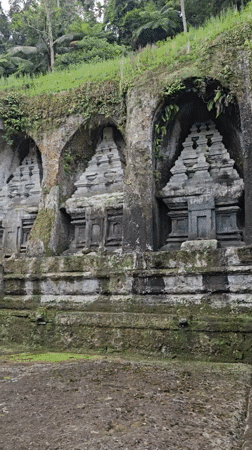 Tourist captures scenic rice terraces in Tampaksiring, Indonesia
