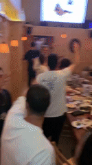 Evening dining and social scenes documented across Tel Aviv