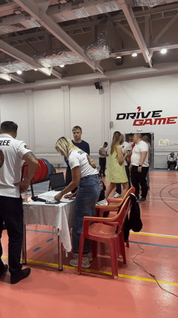 WRPF powerlifting competition held in Perm sports arena