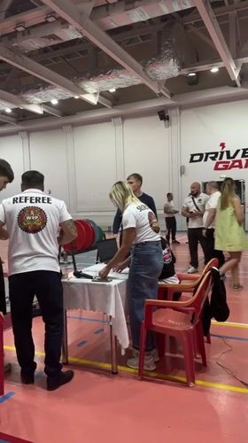 WRPF powerlifting competition held in Perm sports arena