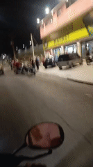Night scenes documented across Juan Griego, Venezuela coastal town