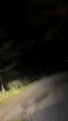 Nighttime drive recorded through Sofia streets, Bulgaria