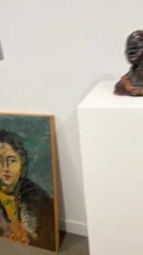 Late-night documentation captures Sarah Sze art exhibition in Beverly Hills