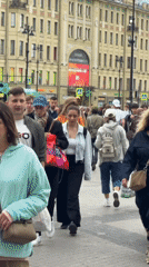 Street scenes documented in Saint Petersburg during afternoon hours