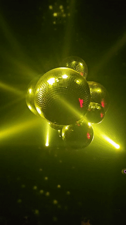 Late night club scene captured in Paris