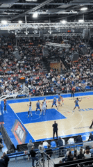 Basketball game draws crowds to Perm arena