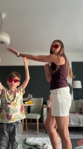 Indoor dance session in Fethiye, caught from multiple angles