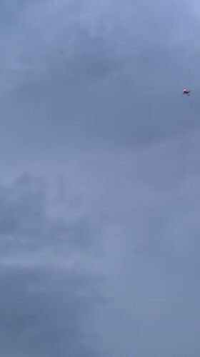 Drone with flashing lights spotted over Zhongtun campus