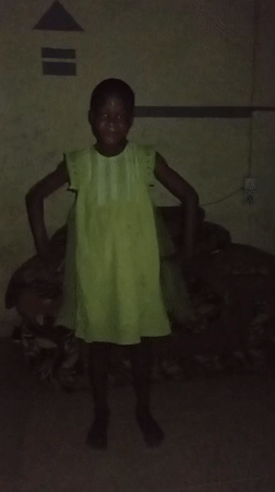 Children observed in quiet indoor moments in Maiduguri