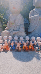 Temple visit documented in Hyeonnam, South Korea