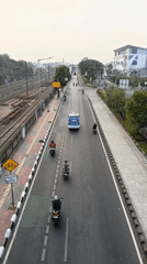 East Jakarta rail corridor: trains, street life, and infrastructure