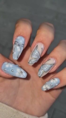 Elaborate nail art displayed in Pavlikeni, Bulgaria