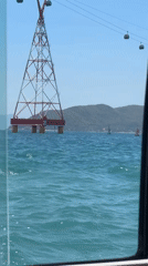 Passenger boat operates in coastal waters near Nha Trang