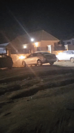 Nighttime street scenes documented in Suleja, Nigeria