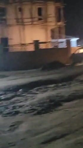 Nighttime street scenes documented in Suleja, Nigeria
