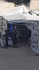Daily life inside a Khan Yunis displacement camp