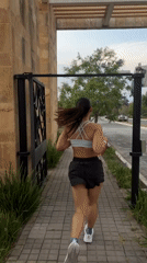 Late night jogger and self-filming pedestrian spotted in Mexico