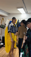 London fashion event backstage moments captured across two hours