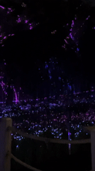 Color-shifting light display illuminates North Kuta outdoor venue