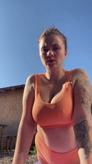 Early morning outdoor yoga session recorded in Moscow region