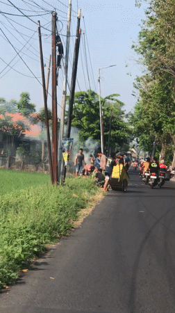 Rural Indonesian village life across multiple locations