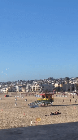 Laid-back summer afternoon at Hermosa Beach
