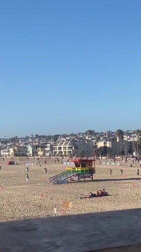 Laid-back summer afternoon at Hermosa Beach