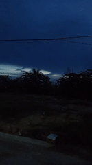 Night sky observed over Lhokseumawe, Indonesia