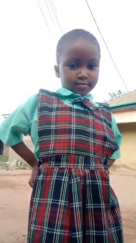 Morning scenes captured in Akwanga: schoolgirl, basketball player celebrating