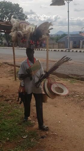 Daily street life documented in Adankolo, Nigeria