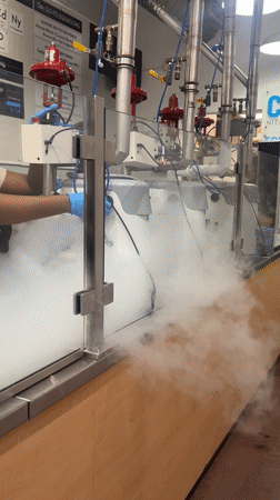 Late-night ice cream shop operations documented in Aventura