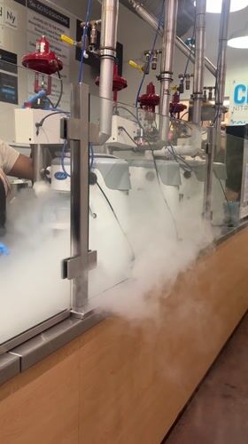 Late-night ice cream shop operations documented in Aventura
