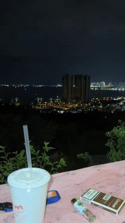 Nighttime scenes captured across Bac Nha Trang Ward, Vietnam