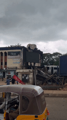 Truck collision and everyday street life across Jos, Nigeria