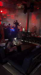 Nightclub scene captured in Tambon Choeng Thale, Thailand