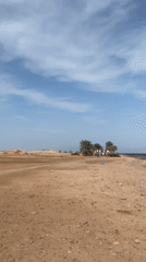 Tourist activities documented in Dahab desert resort town